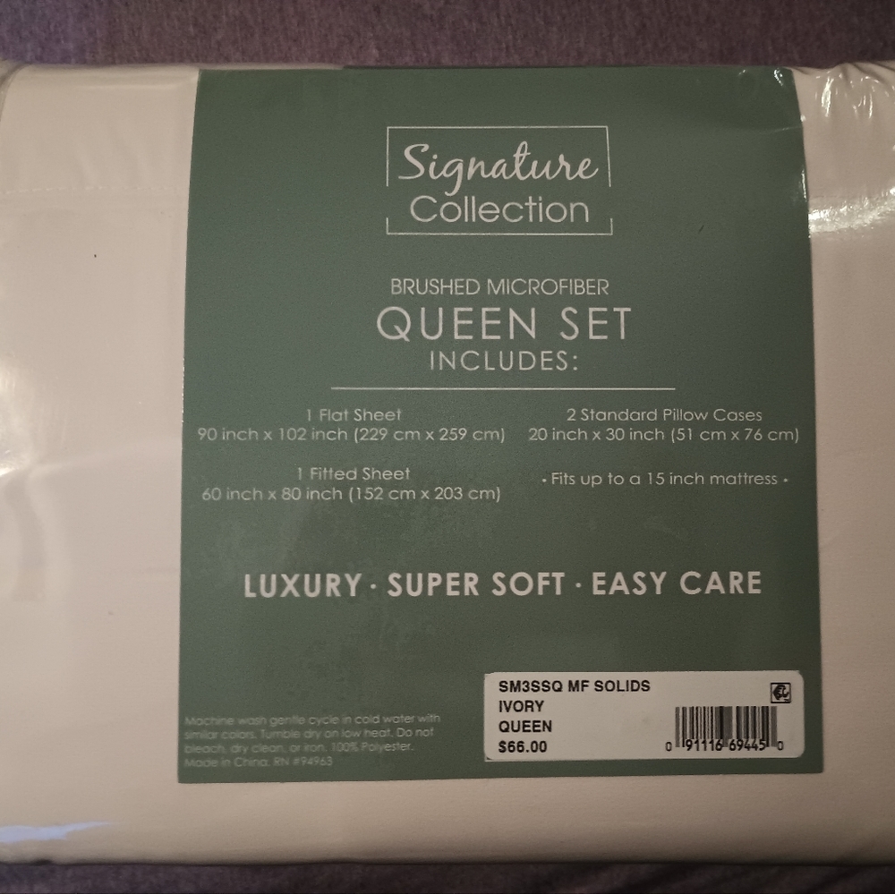 Queen sheet sets - Picture 3 of 3